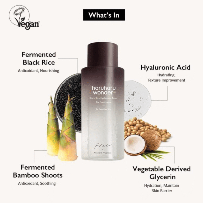 Haruharu Wonder Black Rice Hyaluronic Toner - Image 2