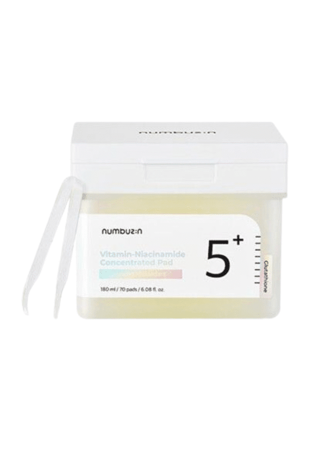 Numbuzin No.5+ Vitamin–Niacinamide Concentrated Pad (70 pads)