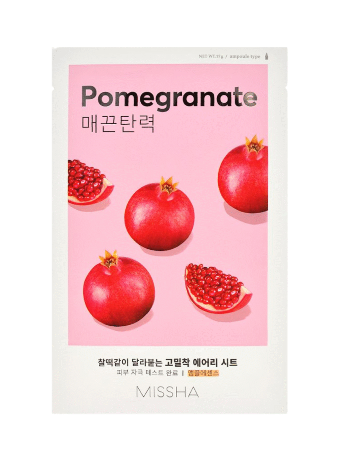 Missha Airy Fit Pomegranate Sheet Mask 19g