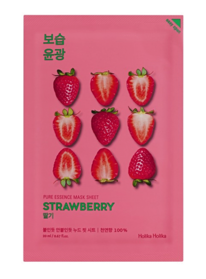 Holika Holika Pure Essence Mask Sheet Strawberry - 20ml
