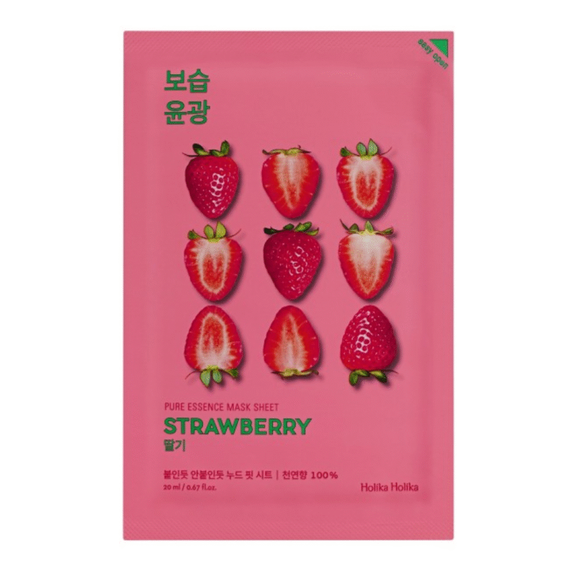Holika Holika Pure Essence Mask Sheet Strawberry - 20ml