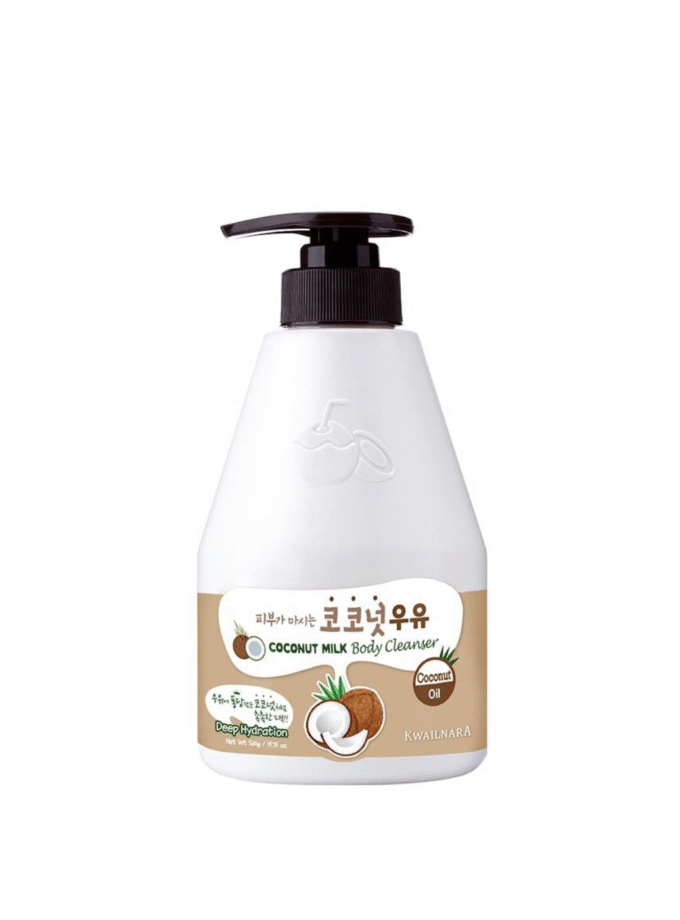 Welcos Kwailnara Coconut Milk Body Wash with Coconut Extract