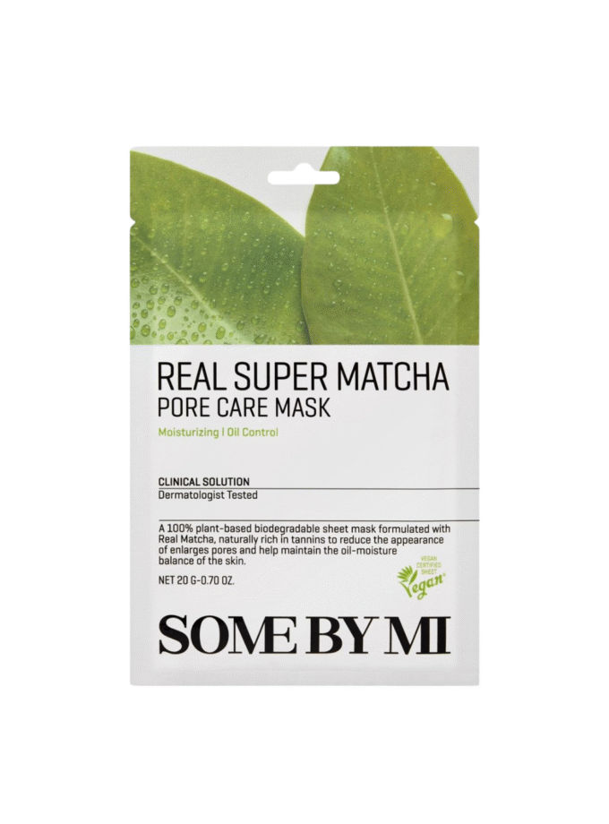 Some By Mi Real Mask Real Super Matcha Pore Care Mask