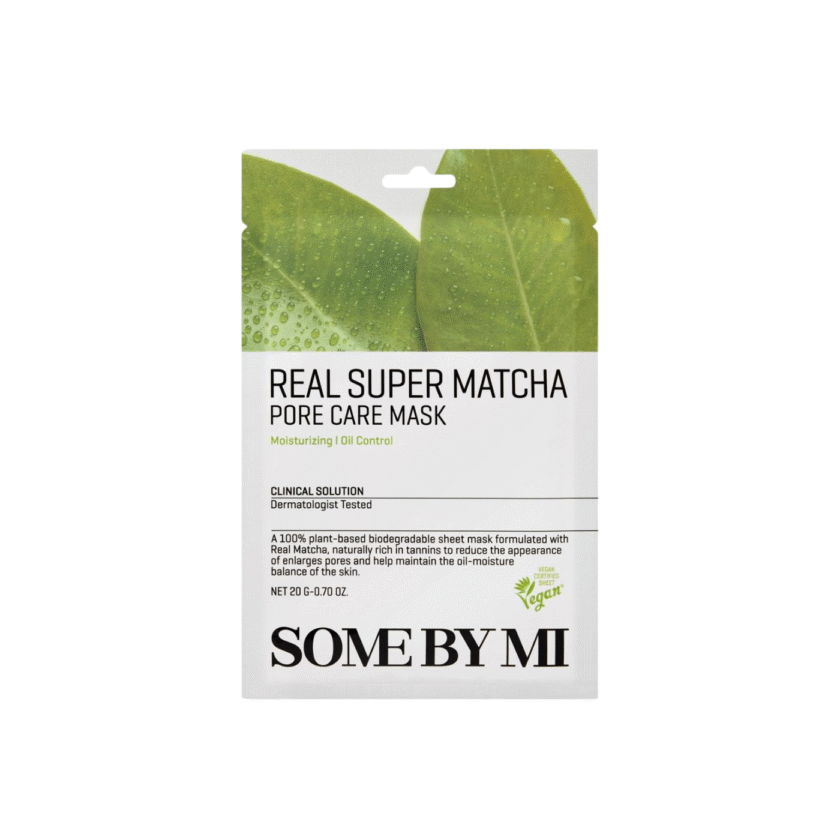 Some By Mi Real Mask Real Super Matcha Pore Care Mask