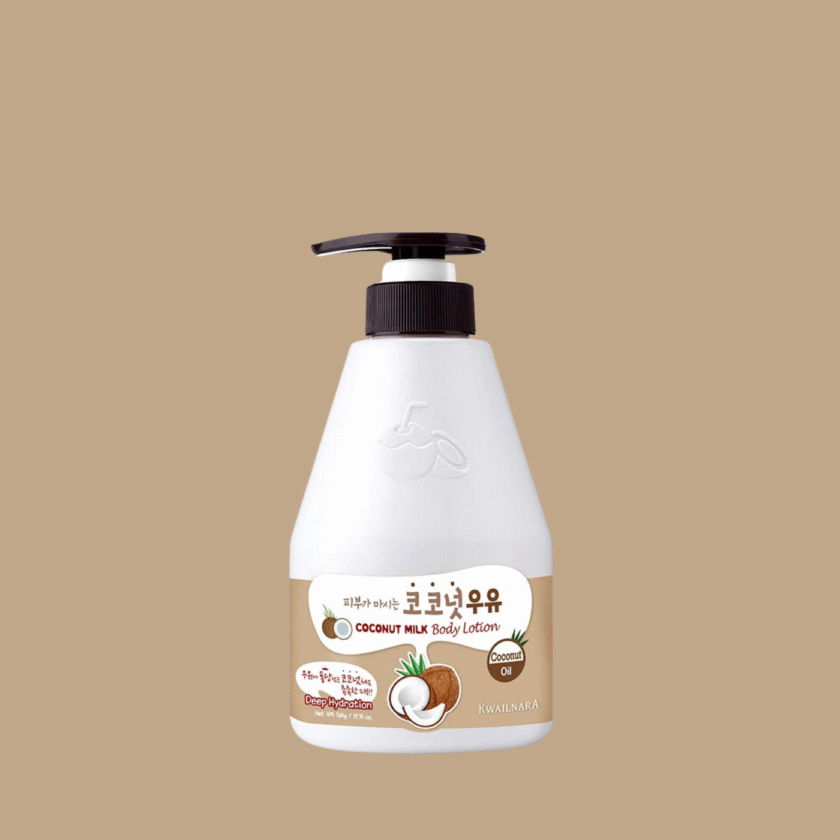 Welcos Kwailnara Coconut Milk Body Lotion for Deep Hydration - Image 2